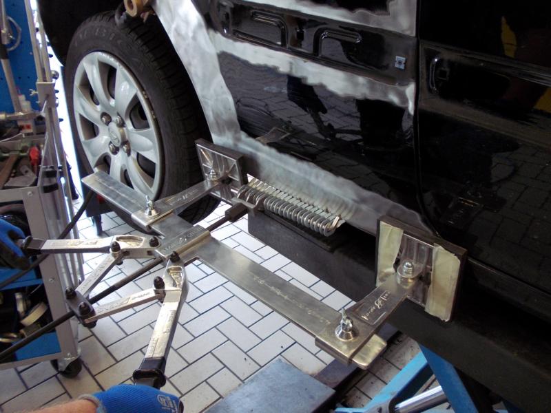 Hyundai Getz Seitenschaden Reparatur